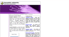 Desktop Screenshot of isocentric.com